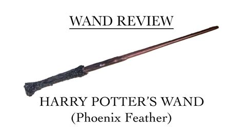 harry potter wand phoenix feather